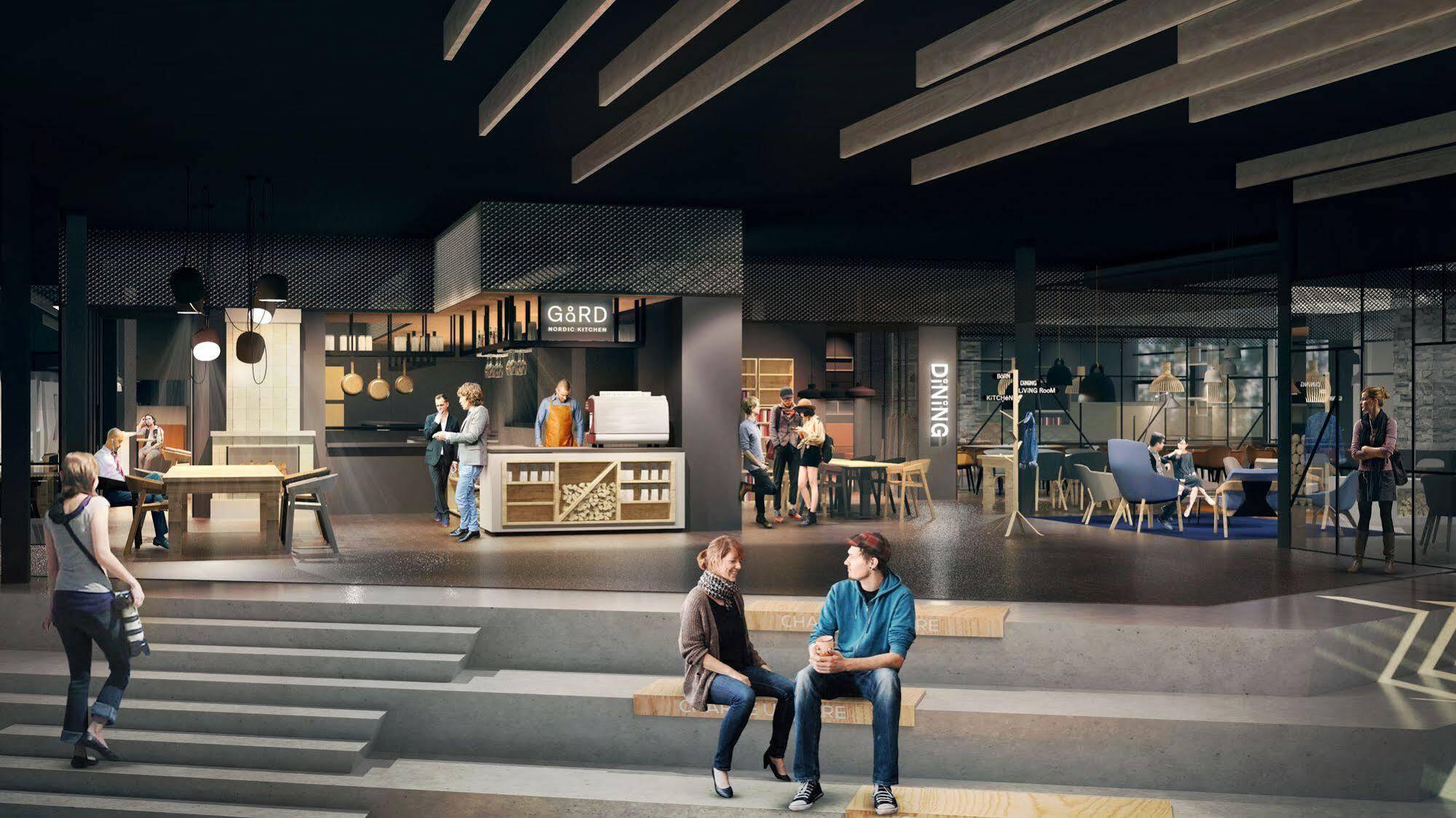 Hotel Moxy Oslo X Skjetten Exteriér fotografie